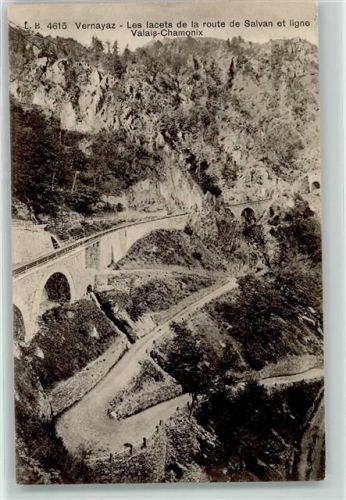 1904 Vernayaz - Bahnlinie