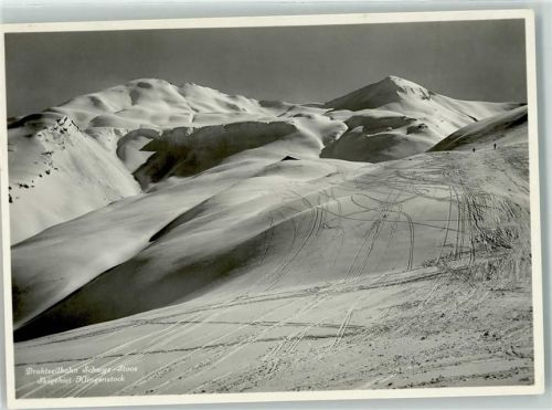 6433 Stoos SZ - Drahtseilbahn Schwyz-Stoos Klingenstock Winter