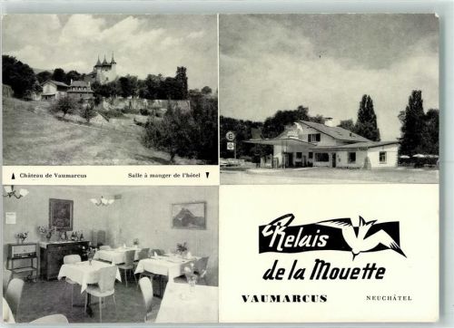 2028 Vaumarcus KEINE AK Chateau de Vaumarcus Relais de la Mouette