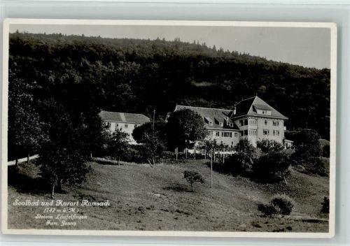 4448 Läufelfingen - Soolbad u. Kurort Ramsach Station Läufelfingen Fam Jenny