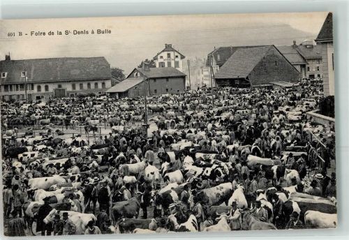 1630 Bulle - Saint Denis Messe Viehmarkt