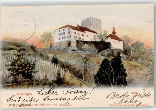 8570 Weinfelden - 1904 Schloss