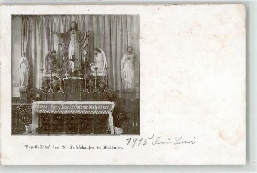 6110 Wolhusen 1915 - Altar Kapelle St.Josefshaus