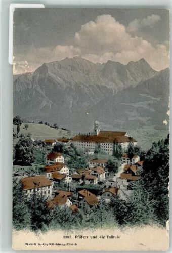 7312 Pfäfers Foto AK