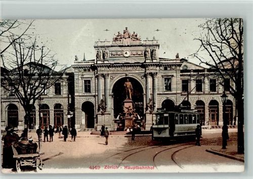 8000 Zürich 1909 - Hauptbahnhof