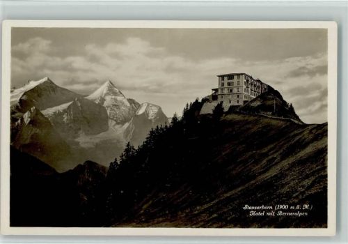 Stanserhorn - Hotel mit Berneralpen