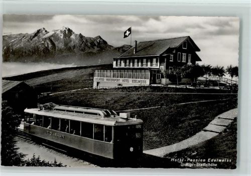 1951 - Hotel Edelweiss - Rigi-Bahn - Bergbahn