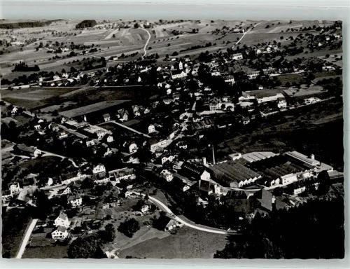 9545 Wängi 1955 Foto AK Fliegeraufnahme
