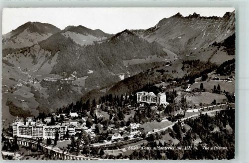 1824 Caux 1957 - sur Montreux vue aerienne