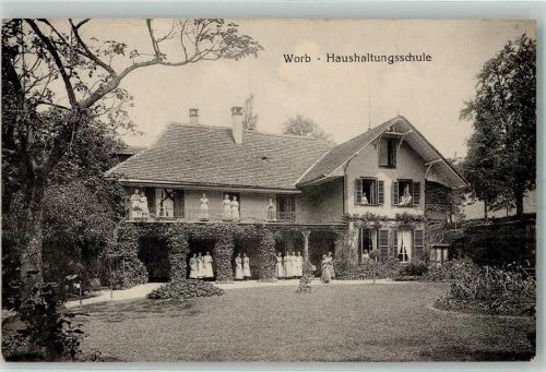 3076 Worb 1916 - Haushaltungsschule
