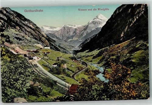 6484 Wassen UR - Gotthardbahn Windgälle