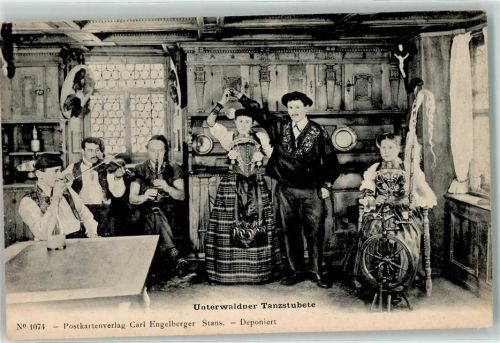 6370 Stans - Unterwaldner Tanzstubete Spinnrad