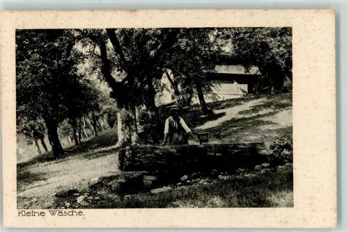 Kleine Wäsche Heimatbilder Volksstudien Serie 505