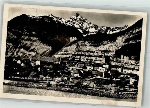 1890 St-Maurice Foto AK