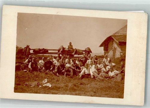 1915 Foto AK Nidwalden Ort handschriftlich