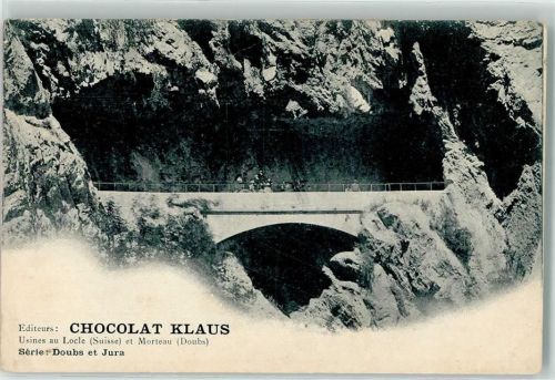 Saut du Doubs - Editeurs Chocolat Klaus