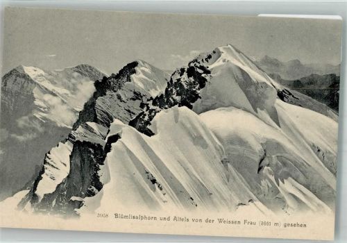 Blüemlisalphorn Winter Blümlisalphorn