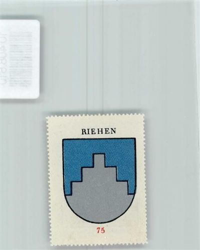 4125 Riehen - Vignette Wappen Kaffee Hag ca 1920-1940