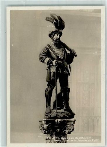 3000 Bern Berne - Detail vom Ryfflibrunnen