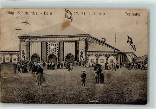 3000 Bern Berne - Festhütte klassischer Sonderstempel