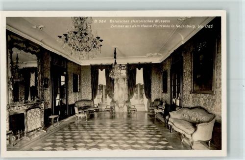 3000 Bern Berne - Historisches Museum Zimmer aus dem Hause Pourtales Neuenburg