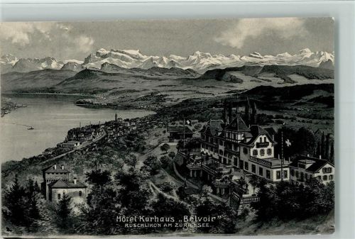 8803 Rüschlikon 1915 - Hotel Kurhaus Belvoir am Zürichsee