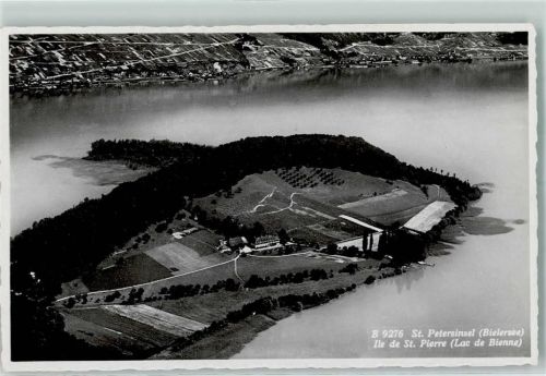 3235 St. Petersinsel Erlach - Fliegeraufnahme