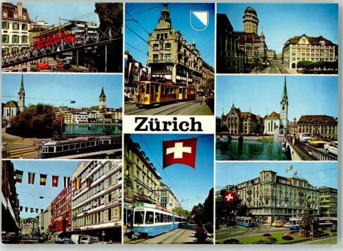 8000 Zürich - Strassenansichten