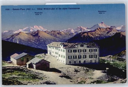 Wildstrubel - Hotel, Weisshorn, Mischabel