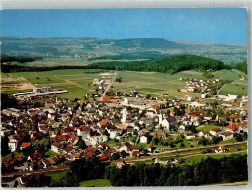 8355 Aadorf Foto AK Fliegeraufnahme