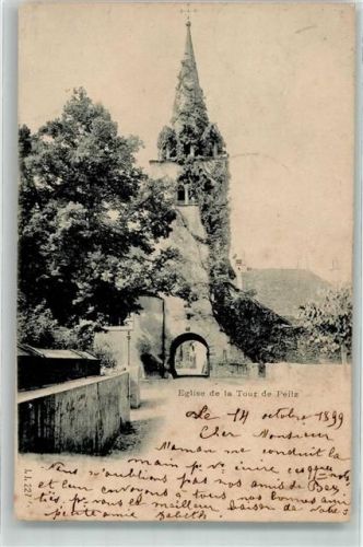 1814 La Tour-de-Peilz 1899 - Kirche