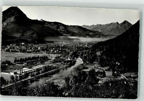 3805 Goldswil b. Interlaken - Blick gegen Interlaken Abendberg