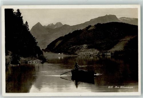 8750 Klöntal - See Ruderboot