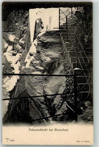 3860 Rosenlaui - Felsenschlucht