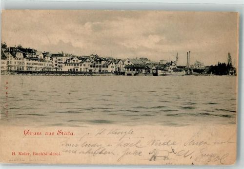 8712 Stäfa 1900 Gebrauchsspuren