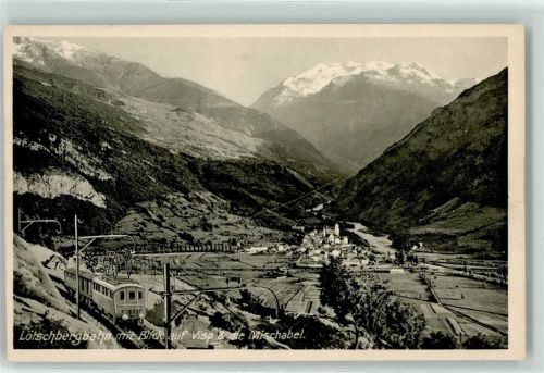 3930 Visp Viège - Lötschbergbahn Mischabel