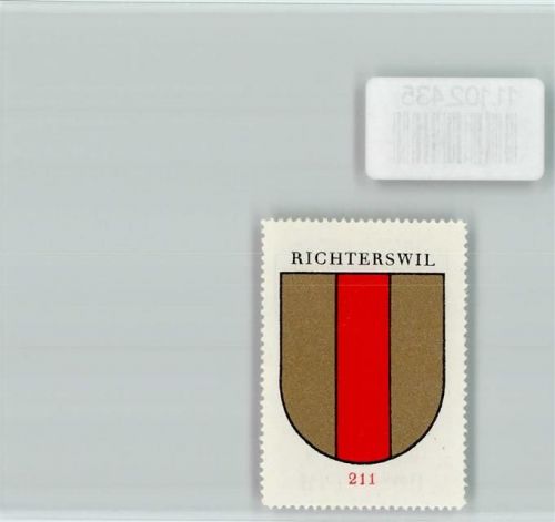 8805 Richterswil - Vignette Wappen Kaffee Hag ca 1920-1940