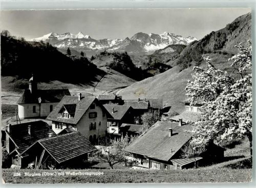 6078 Bürglen OW - Wetterhorngruppe