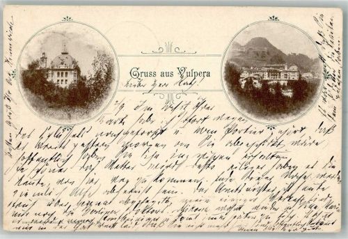 7552 Vulpera 1903 Foto AK