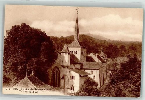 1323 Romainmôtier-Envy Foto AK Kirche