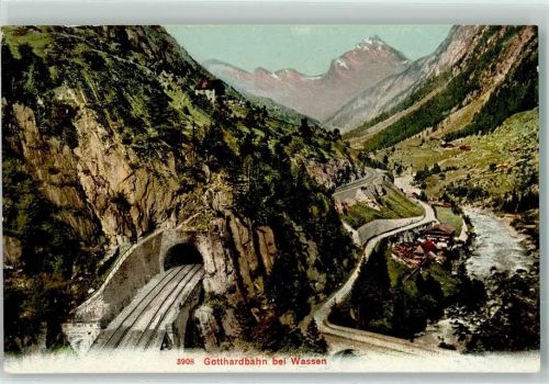 6484 Wassen UR - Gotthardbahn