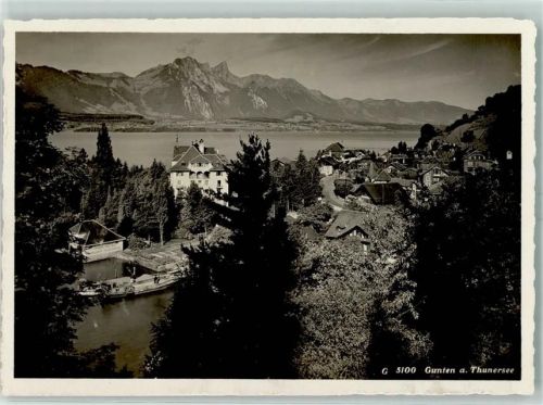 3654 Gunten - am Thunersee