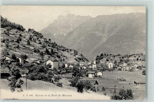 1922 Salvan - Dent de Morcles