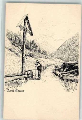 3910 Saas-Grund - Wanderer