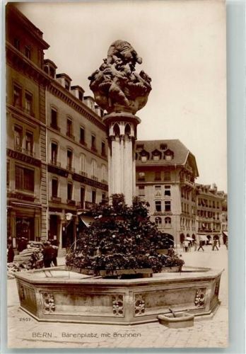 3000 Bern Berne - Bärenplatz mit Brunnen