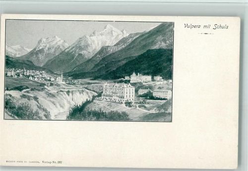 7552 Vulpera 1898 - Engadin Press Nr. 307 - AK