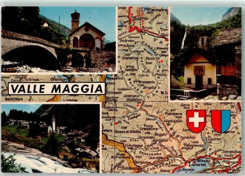 6673 Maggia - Automobilkarte