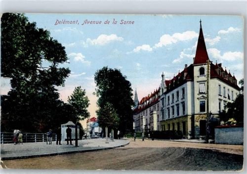 2800 Delémont Delsberg 1918