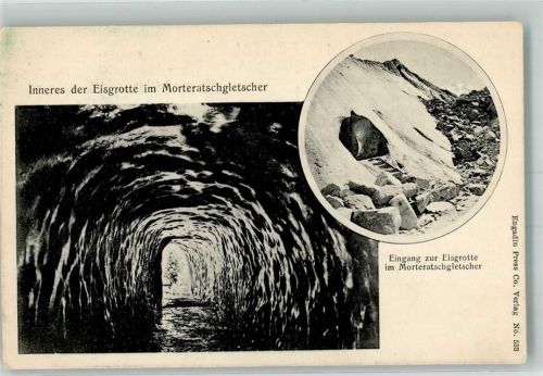 Morteratsch - Höhle Eisgrotte Morteratschgletscher