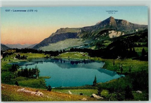 3782 Lauenen b. Gstaad - Lauenenhorn See